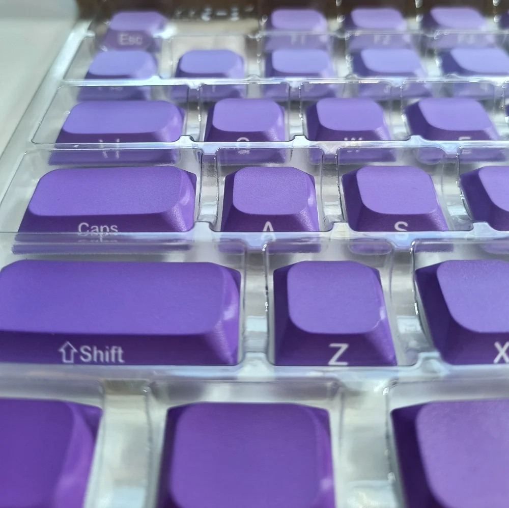 Purple Ombre Keycaps